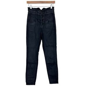 Blank NYC Black High Rise Skinny Jeans Sz 28